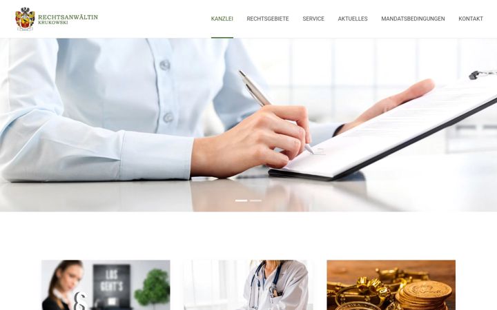 Screenshot of krukowski.de