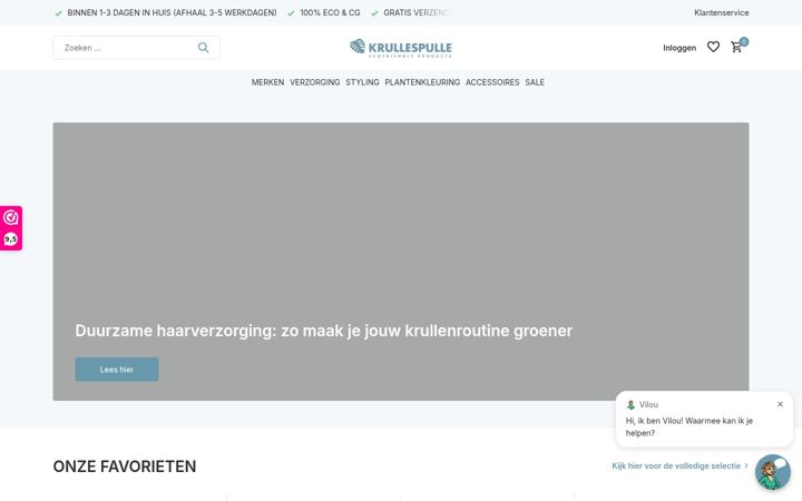 Screenshot of krullespulle.nl