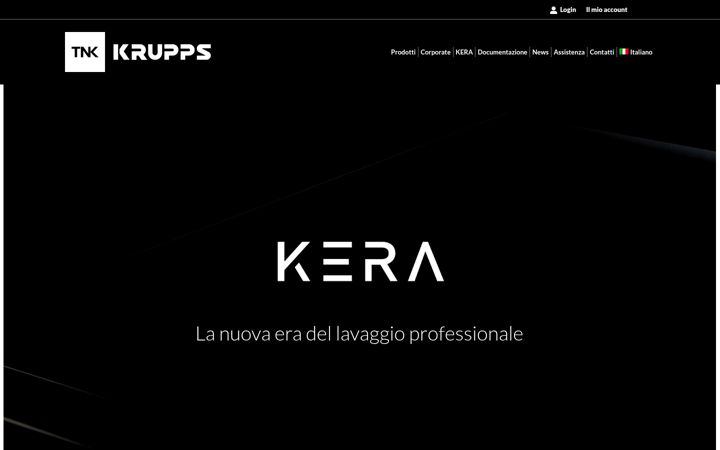 Screenshot of krupps.com