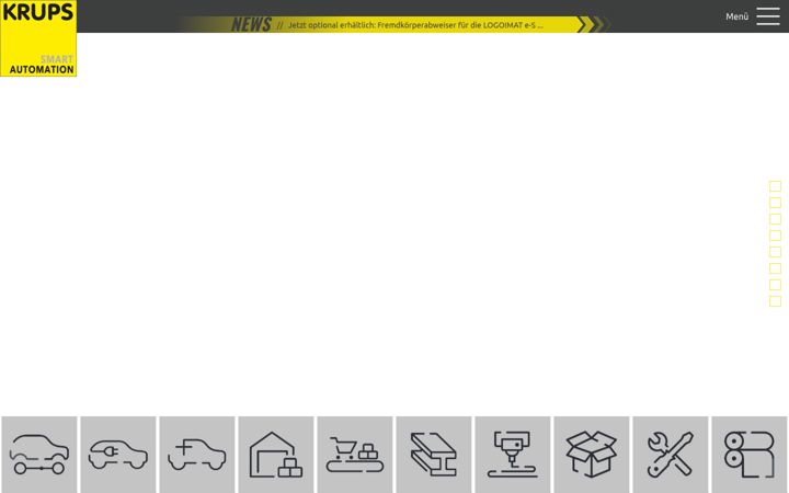 Screenshot of krups-automation.com