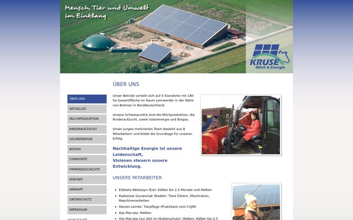 Screenshot of kruse-energie.de