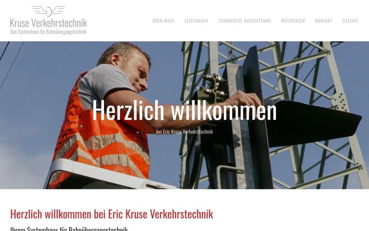 Screenshot of kruse-verkehrstechnik.de