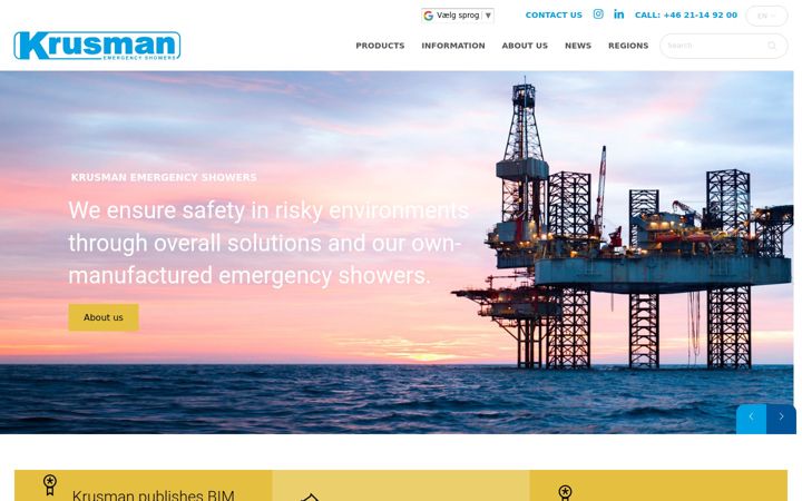 Screenshot of krusman.com