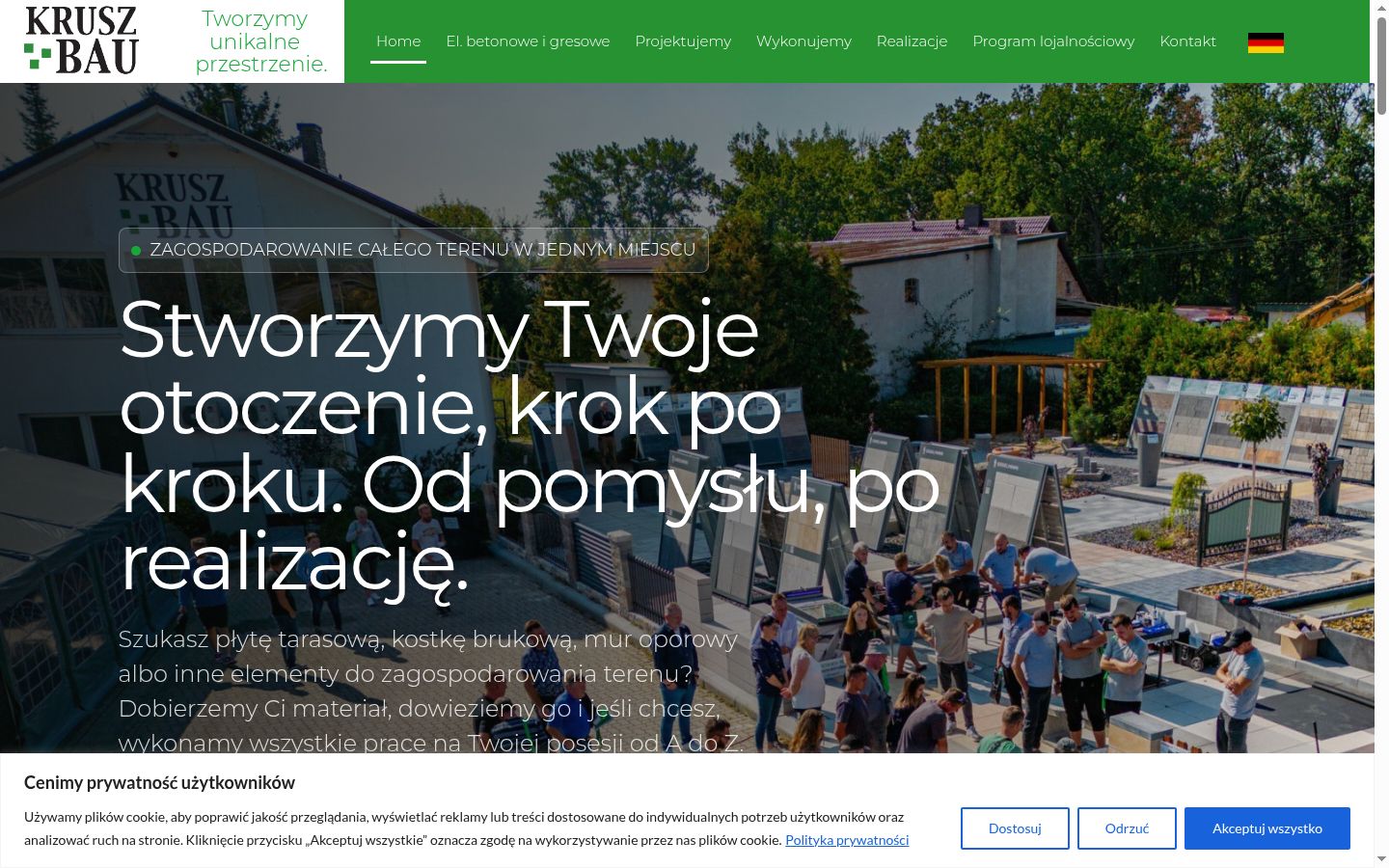 Snímka obrazovky banera súhlasu zobrazeného pred akoukoľvek interakciou