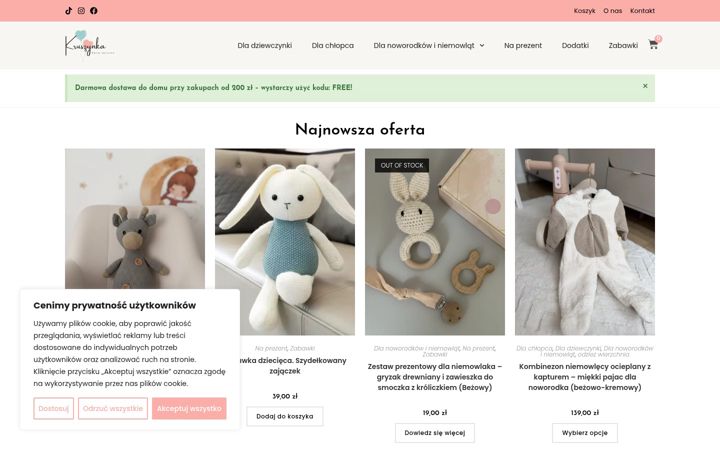 Screenshot of kruszynkasklep.pl