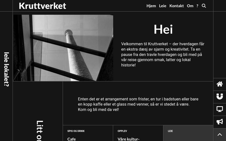 Screenshot stránky kruttverket.com