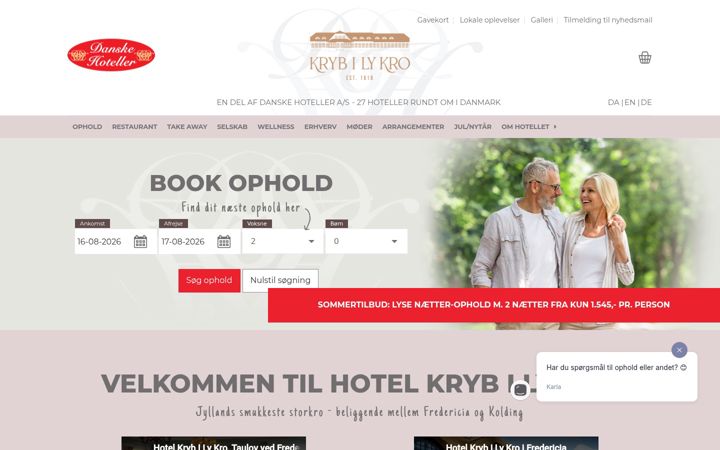 Screenshot of krybily.dk