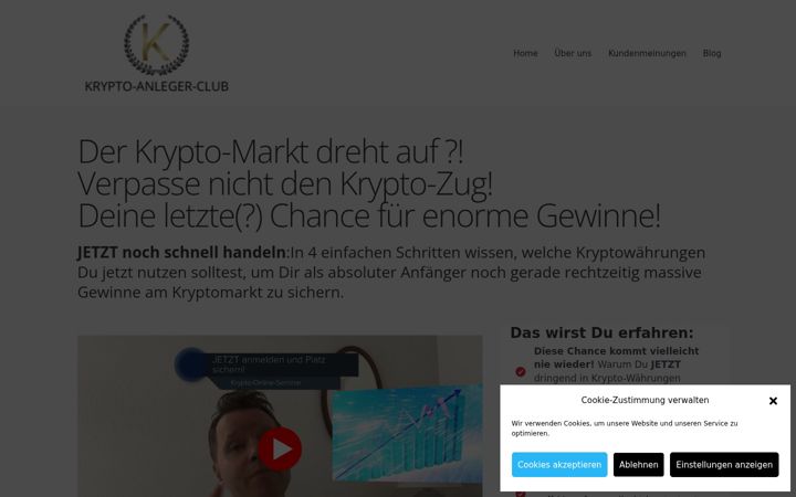 Képernyőkép: krypto-anleger-club.com