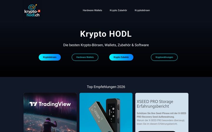 Screenshot of krypto-hodl.ch