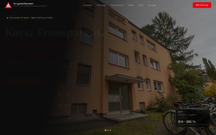 Screenshot of kryptofanten.de
