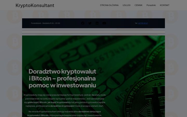 Screenshot of kryptokonsultant.pl
