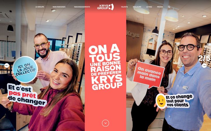 Képernyőkép: krys-group.com