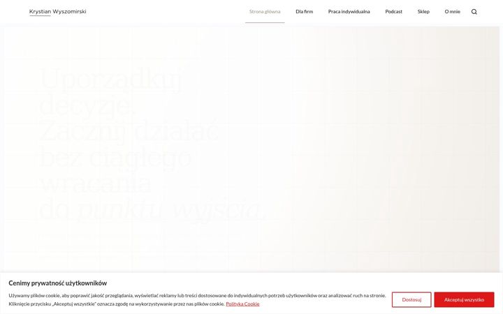 Képernyőkép: krystianwyszomirski.com
