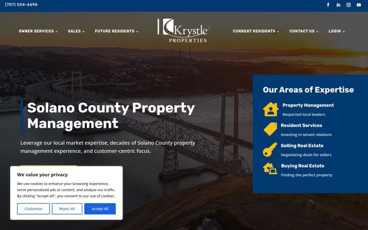 Képernyőkép: krystleproperties.com