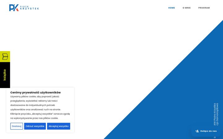 Screenshot of krzystek.pl