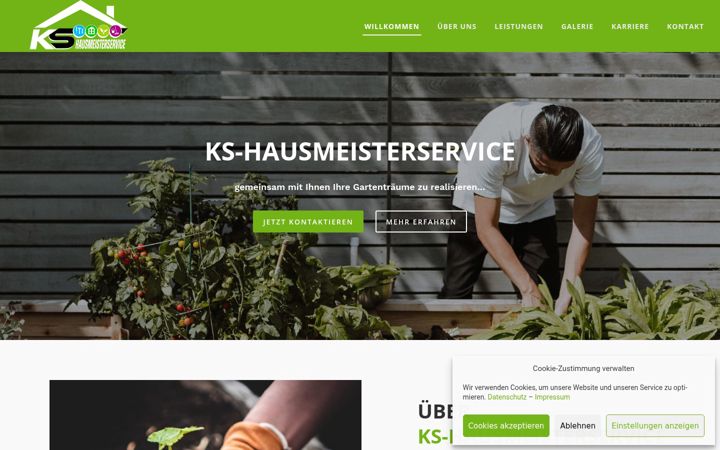 Screenshot of ks-hausmeisterservice.de