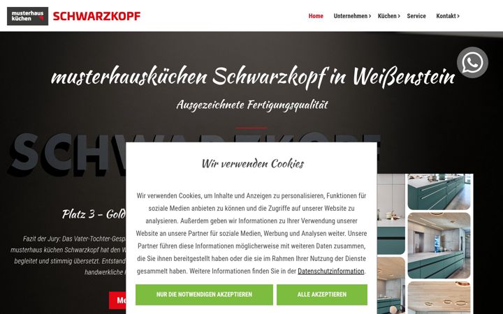Screenshot of ks-kuechenatelier.de