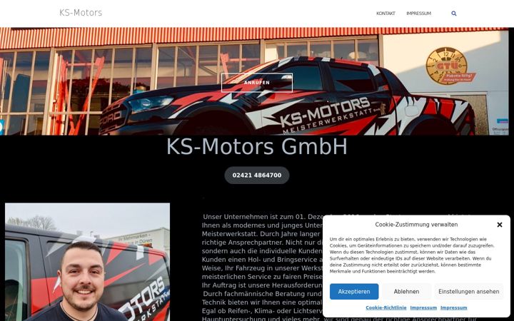 Screenshot of ks-motors.de