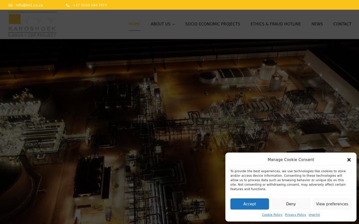 Screenshot of ks1.co.za