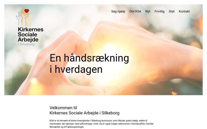 Screenshot of ksa-silkeborg.dk