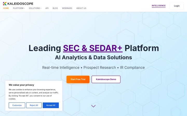 Screenshot stránky kscope.io
