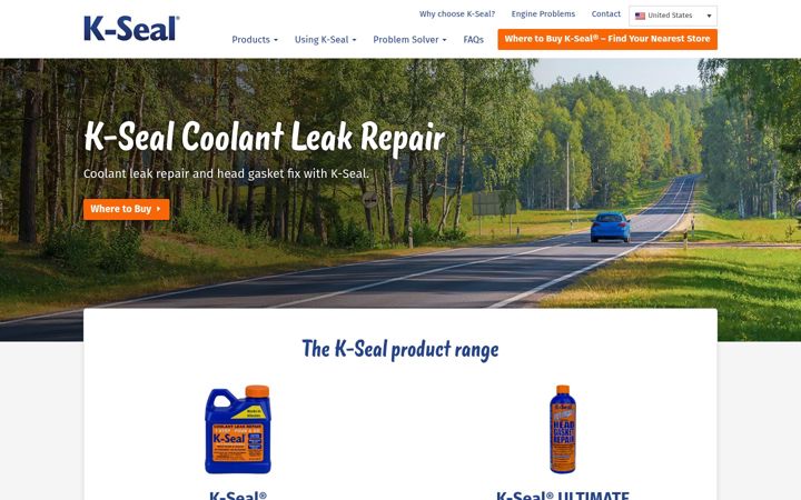 Screenshot di kseal.com