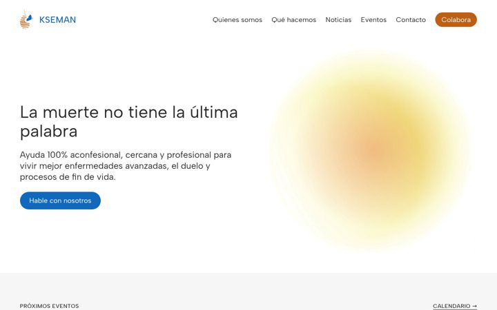 Screenshot of kseman.org