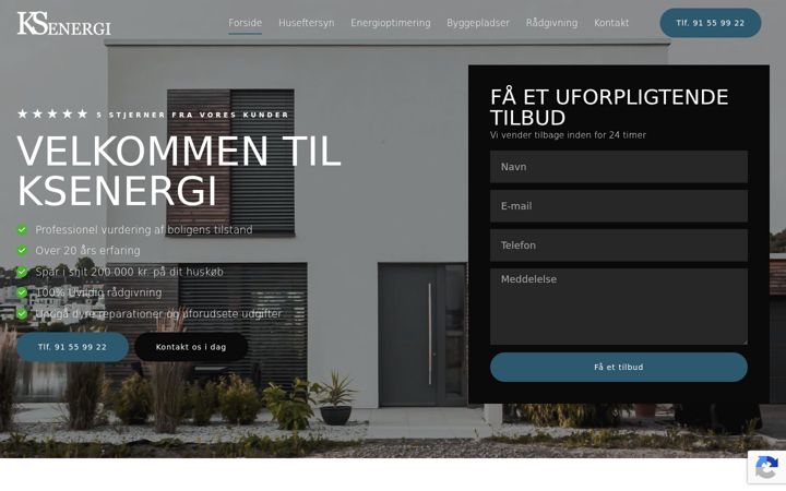 Screenshot of ksenergi.dk