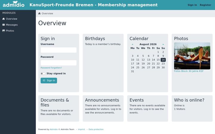 Screenshot of ksf-vv.de