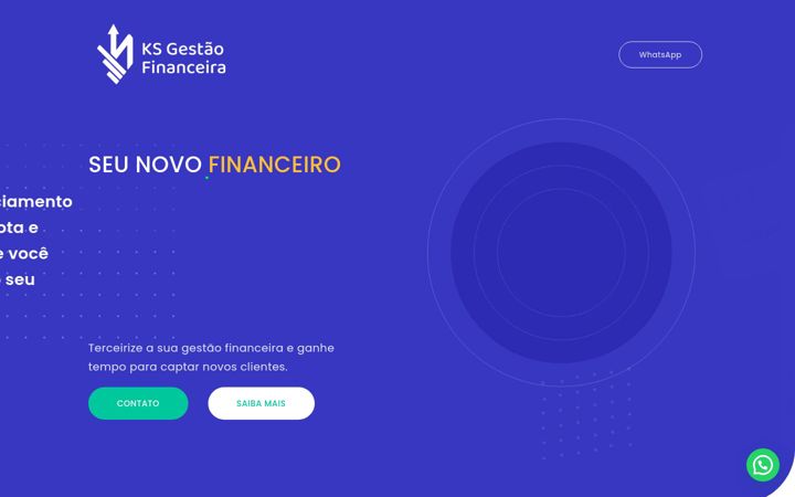 Screenshot of ksgestaofinanceira.com.br