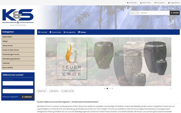 Screenshot of kshagedorn.de