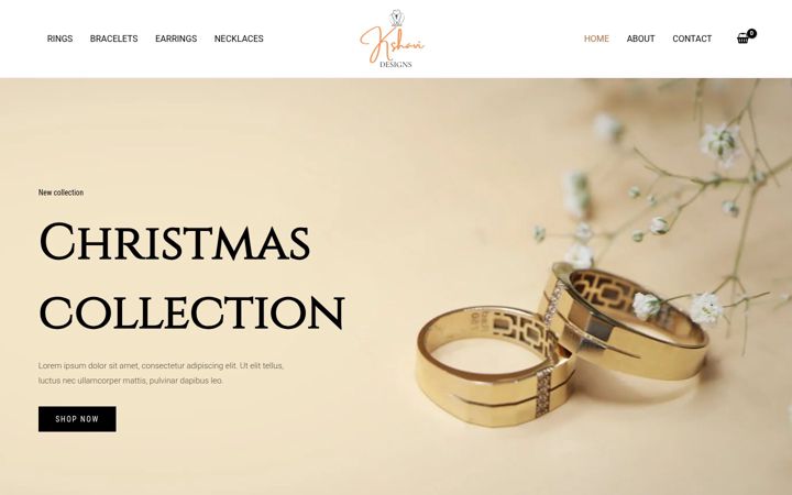 Screenshot di kshavi.com