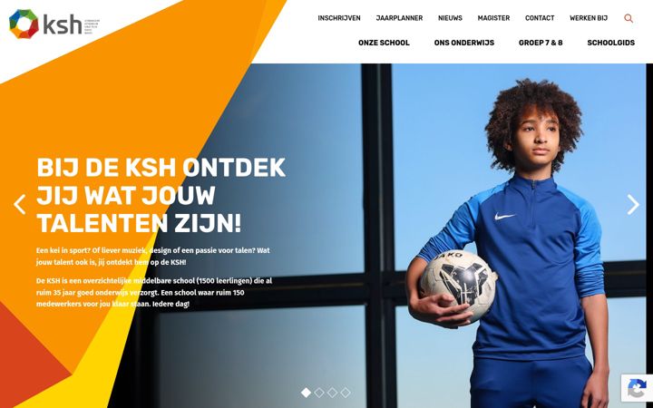 Screenshot of kshhoofddorp.nl