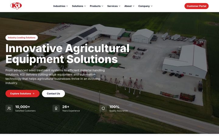 Screenshot of ksiedge.com