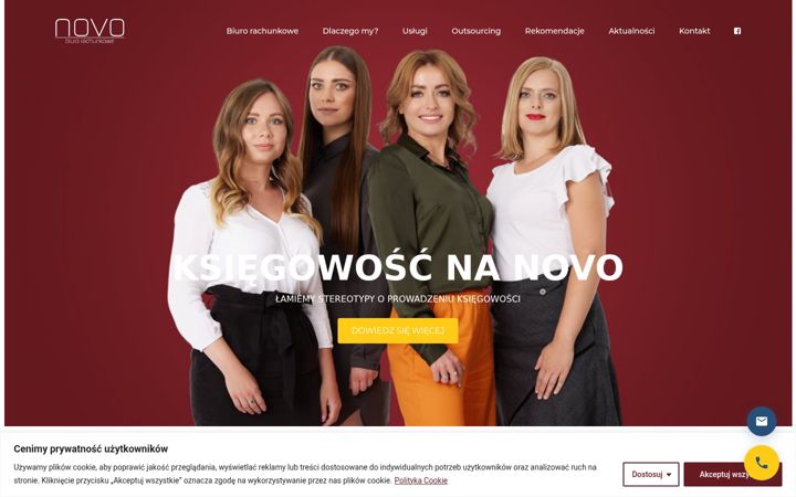 Screenshot di ksiegowa-lublin.com
