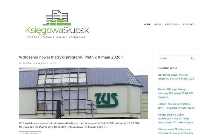 Screenshot of ksiegowa.slupsk.pl