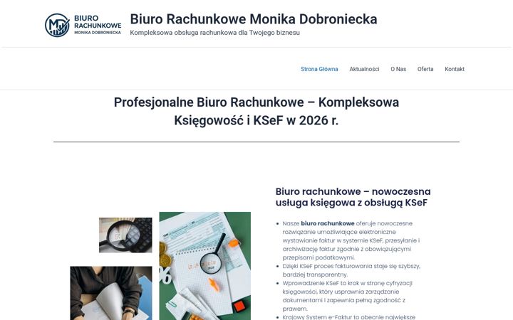 Screenshot of ksiegowosc-biuro.pl