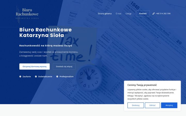 Screenshot of ksiegowosc-siola.pl