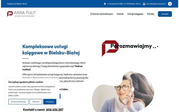 Screenshot of ksiegowoscpulit.pl