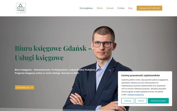 Screenshot of ksiegowoscratio.pl