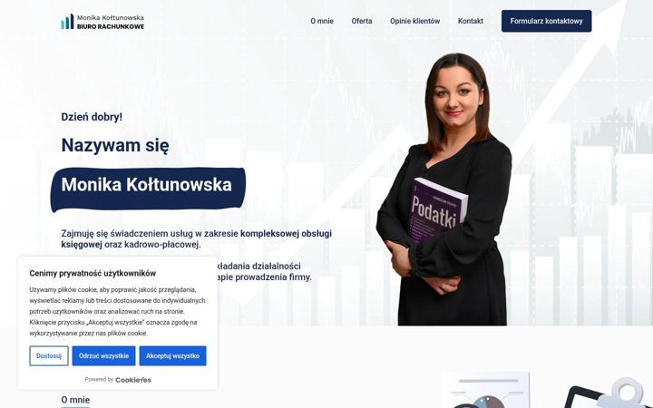 Screenshot of ksiegowosczamosc.pl