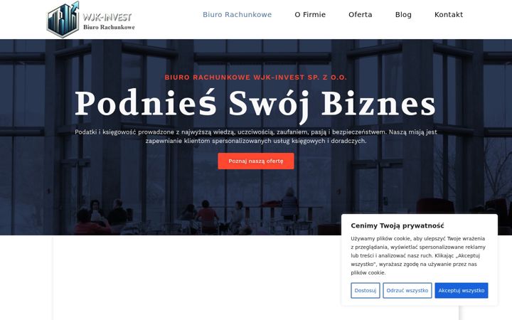 Screenshot of ksiegowynaczas.pl