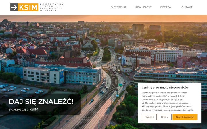 Screenshot of ksim.pl