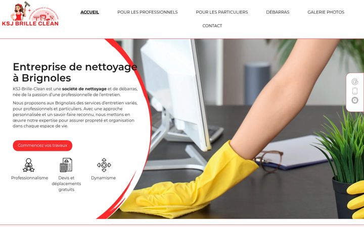 Screenshot of ksj-brille-clean.fr