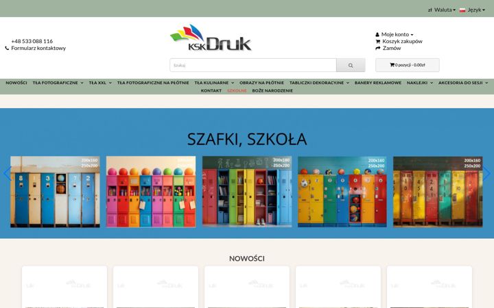 Screenshot of kskdruk.pl