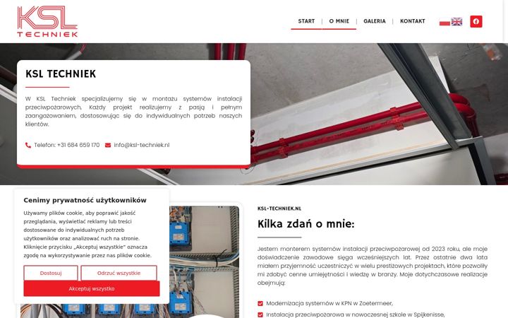 Screenshot of ksl-techniek.nl