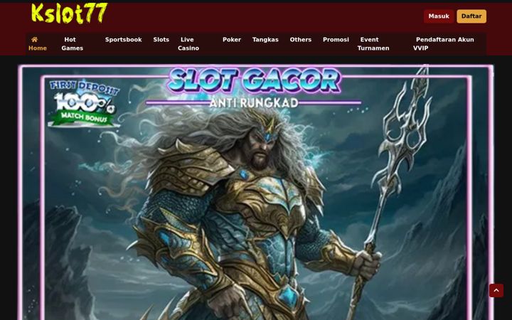Screenshot of kslot77.org