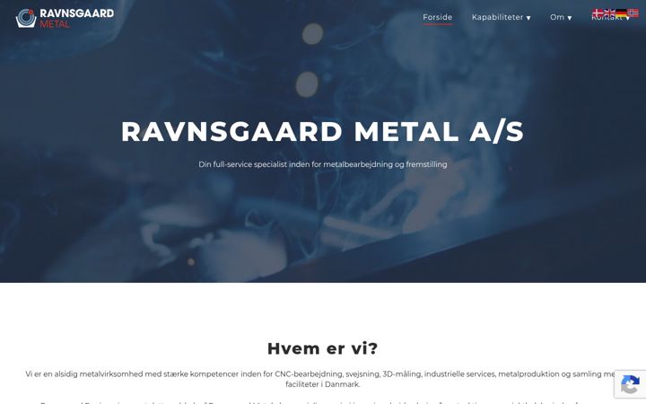 Screenshot of ksm.dk