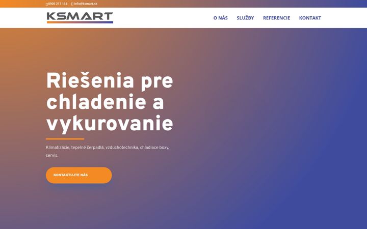 Screenshot of ksmart.sk