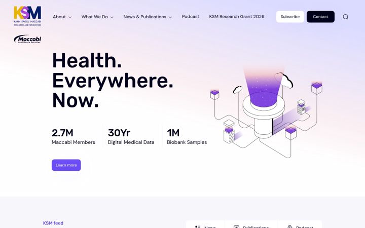 Screenshot di ksminnovation.com